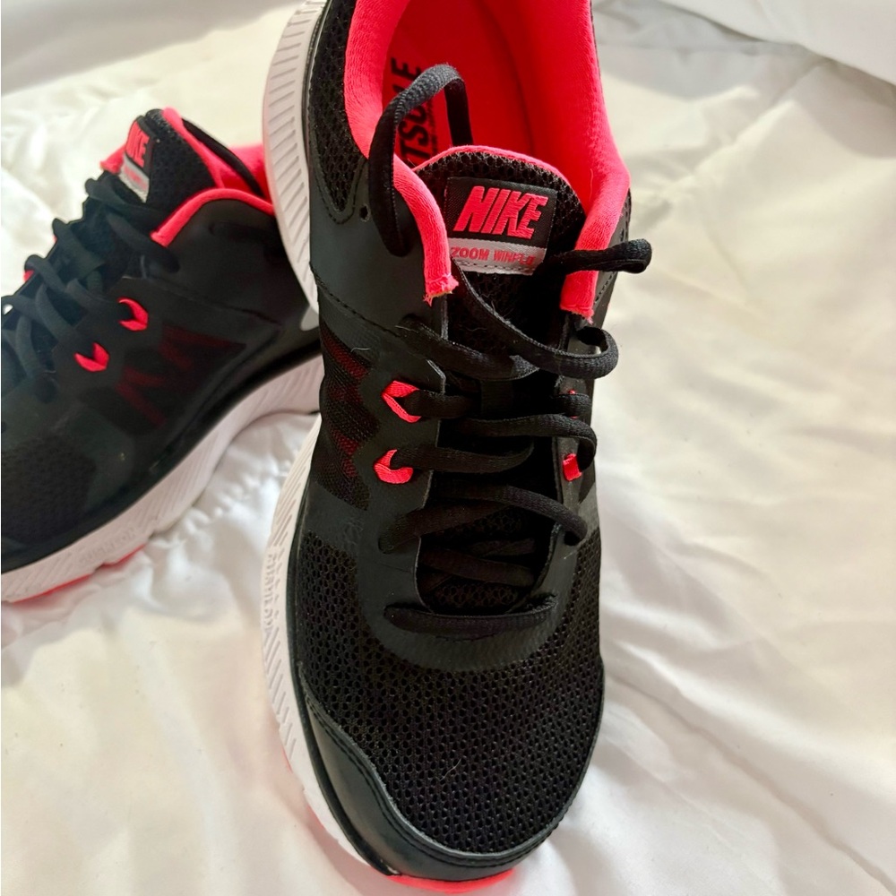 Nike Black and Red Sneakers